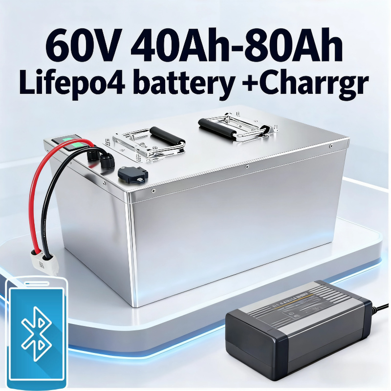 60V 50Ah Electric Scooter Battery - بطارية LiFePO4 60 فولت 40 أمبير