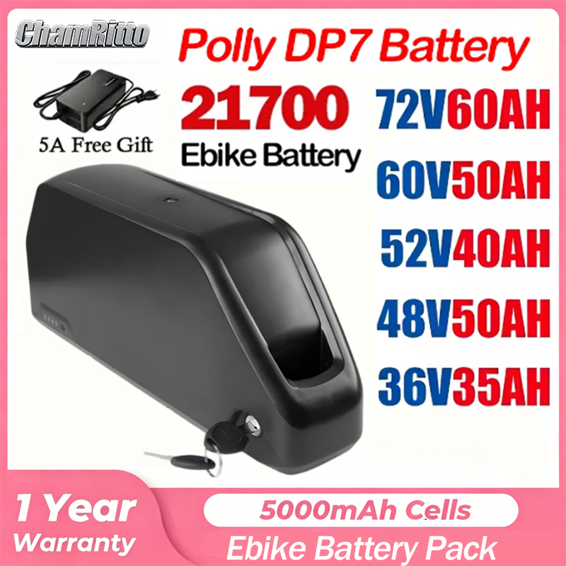 72V 40Ah Lifepo4 Battery Pack - بطارية دراجة كهربائية هايلونج بولي 52
