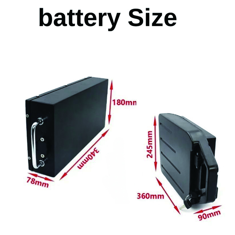 بطارية ليثيوم 18650 بجهد 60 فو - مراجعة 60V 50Ah Electric Scooter Battery وسعره