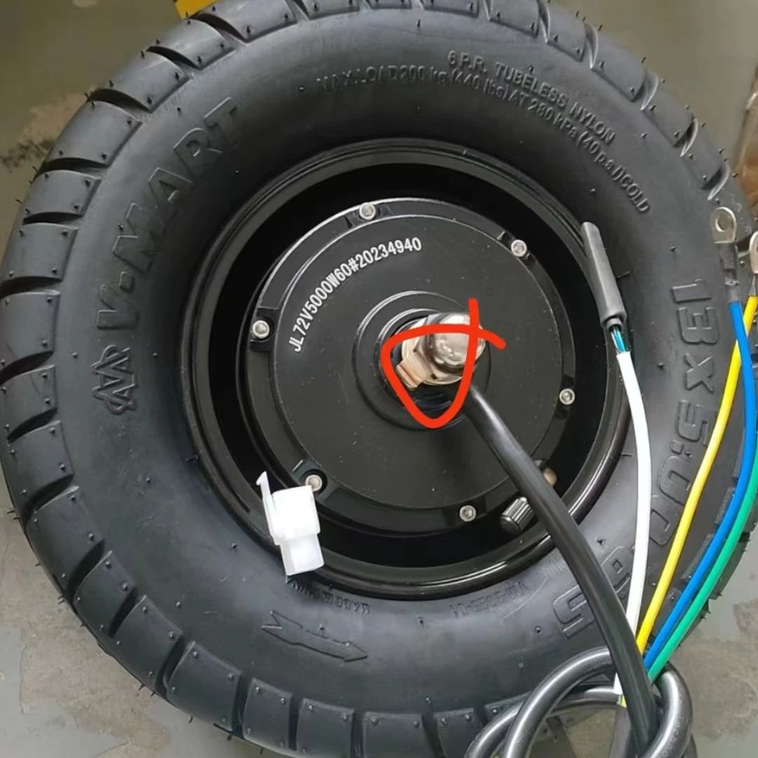 11/13/14 بوصة سكوتر كهربائي 72 - مراجعة 13 Inch 72V 5000W Brushless Motor وسعره