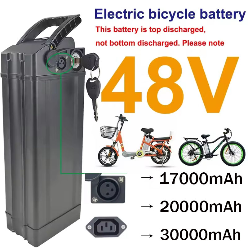 بطارية سيلفرفيش للدراجات الكهر - مراجعة 60V 50Ah Electric Scooter Battery وسعره