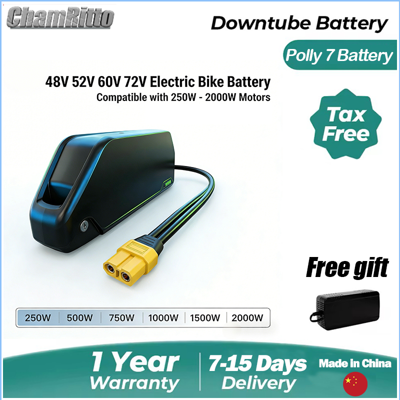 بطارية دراجة كهربائية 72 فولت  - مراجعة 72V 50Ah 21700 Lithium Battery وسعره